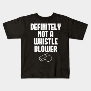 Whistle Blower Disguise Kids T-Shirt